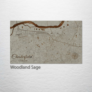 Chesterfield, Missouri Street Map