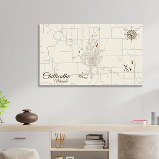 Chillicothe, Missouri Street Map