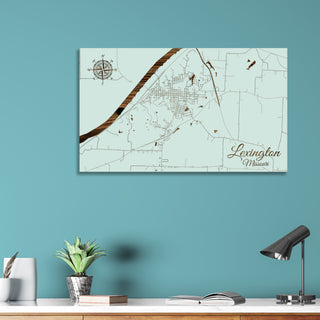 Lexington, Missouri Street Map