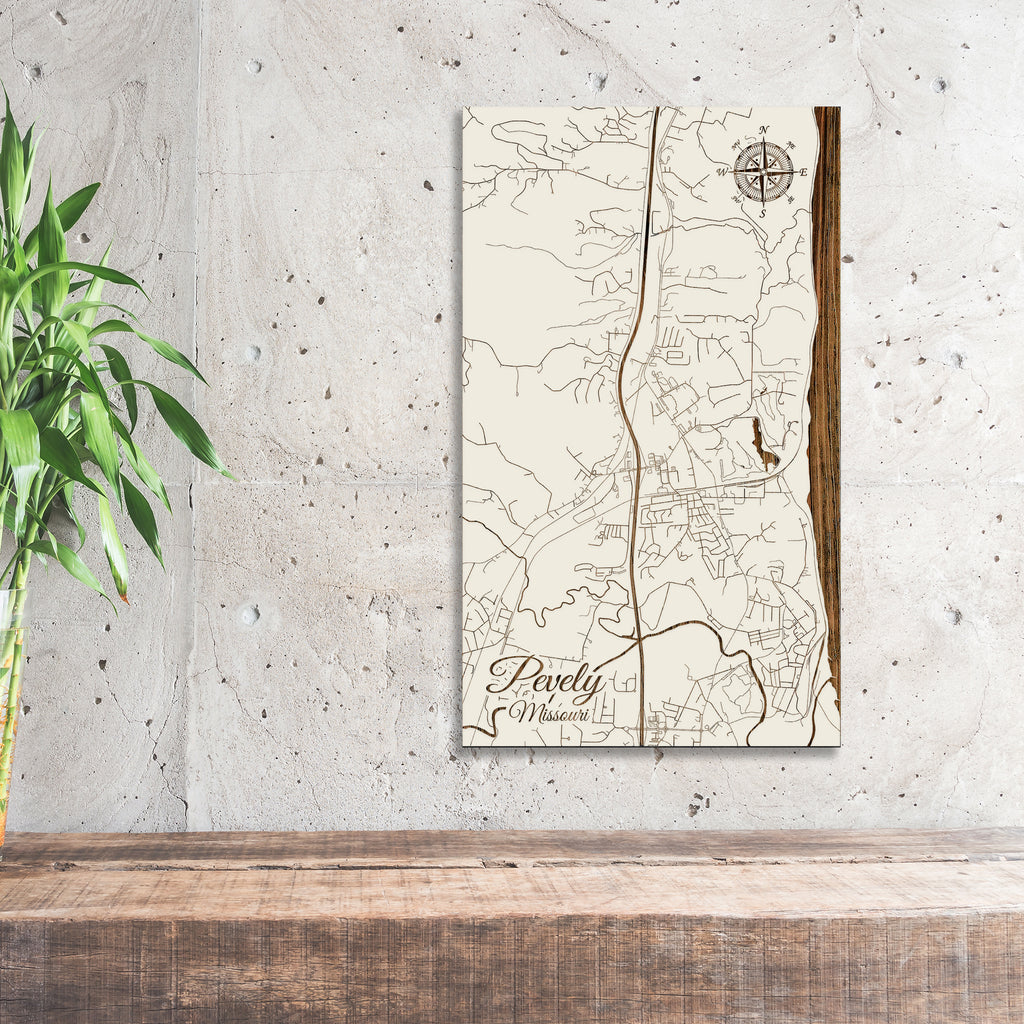 Pevely, Missouri Street Map Fire & Pine