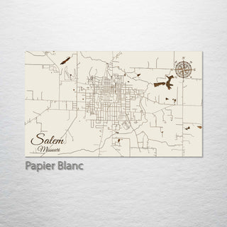 Salem, Missouri Street Map