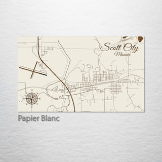 Scott City, Missouri Street Map