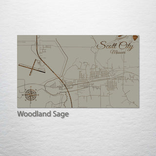 Scott City, Missouri Street Map