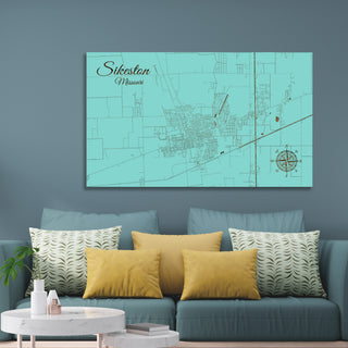 Sikeston, Missouri Street Map