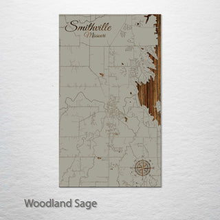 Smithville, Missouri Street Map
