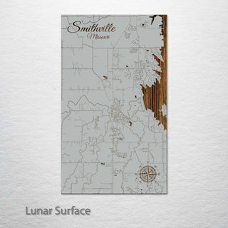Smithville, Missouri Street Map