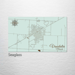 Vandalia, Missouri Street Map