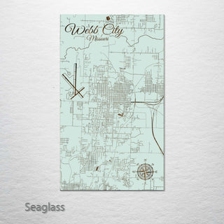 Webb City, Missouri Street Map