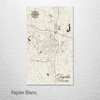 Tupelo, Mississippi Street Map