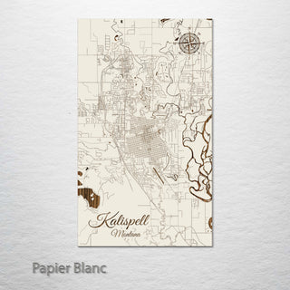 Kalispell, Montana Street Map