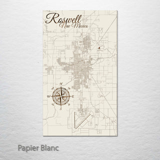 Roswell, New Mexico Street Map