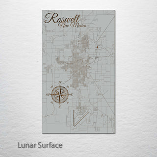 Roswell, New Mexico Street Map