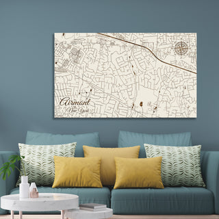 Airmont, New York Street Map