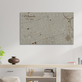 Mineola, New York Street Map