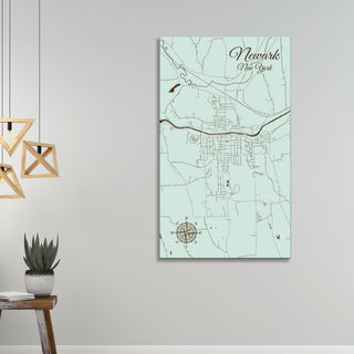Newark, New York Street Map