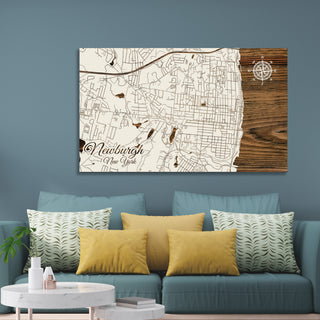 Newburgh, New York Street Map