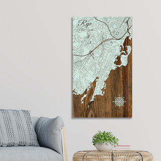 Rye, New York Street Map