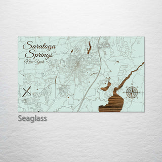 Saratoga Springs, New York Street Map