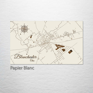 Blanchester, Ohio Street Map