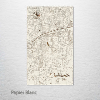 Centerville, Ohio Street Map
