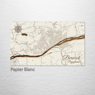 Berwick, Pennsylvania Street Map