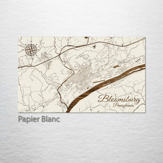 Bloomsburg, Pennsylvania Street Map