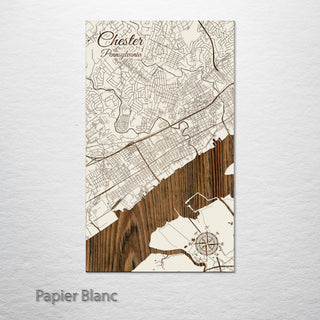 Chester, Pennsylvania Street Map