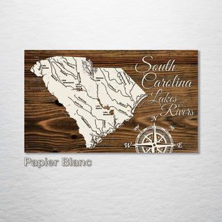 South Carolina Lakes & Rivers - Fire & Pine