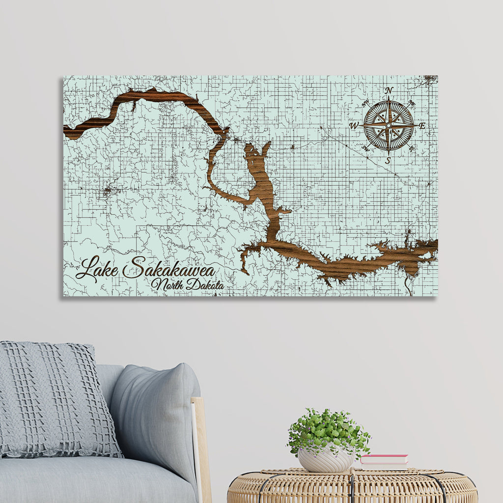 Map Of Lake Sakakawea North Dakota Map Of Lake Sakakawea North Dakota