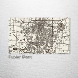 Springfield, Missouri Street Map - Fire & Pine