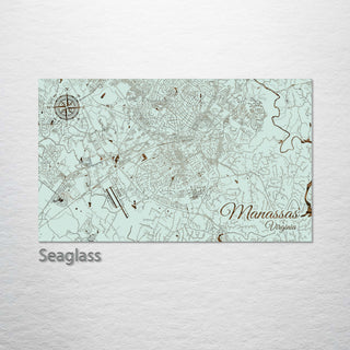 Manassas, Virginia Street Map