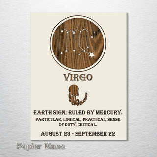 Virgo Zodiac - Fire & Pine