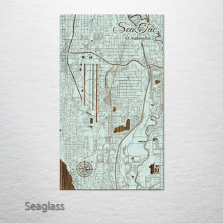 SeaTac, Washington Street Map