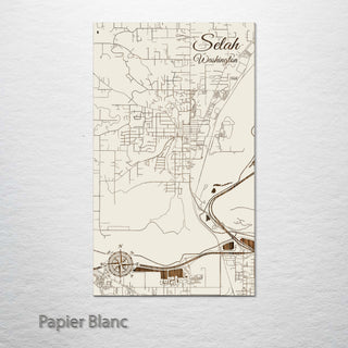 Selah, Washington Street Map