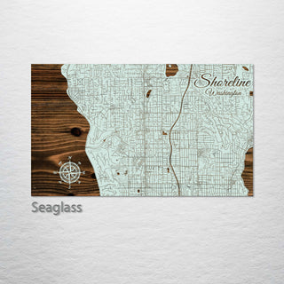 Shoreline, Washington Street Map