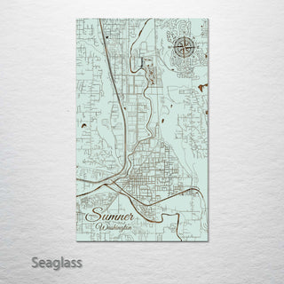 Sumner, Washington Street Map