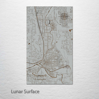 Sumner, Washington Street Map