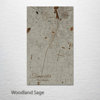 Tumwater, Washington Street Map