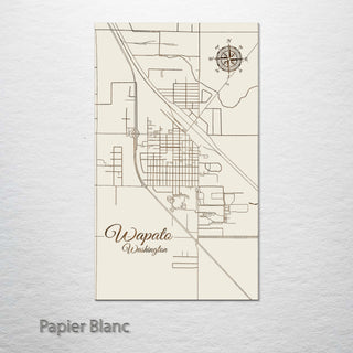 Wapato, Washington Street Map