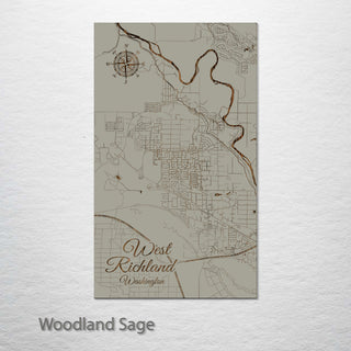 West Richland, Washington Street Map