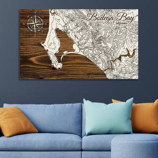 Bodega Bay, California Map