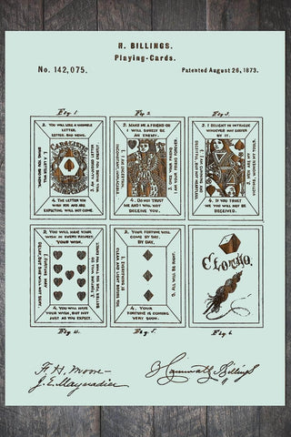Playing Cards 1873 - Fire & Pine