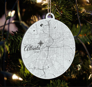 Map Ornaments