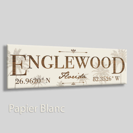 FP1063 - Englewood, FL Engraved Stick (Standard)