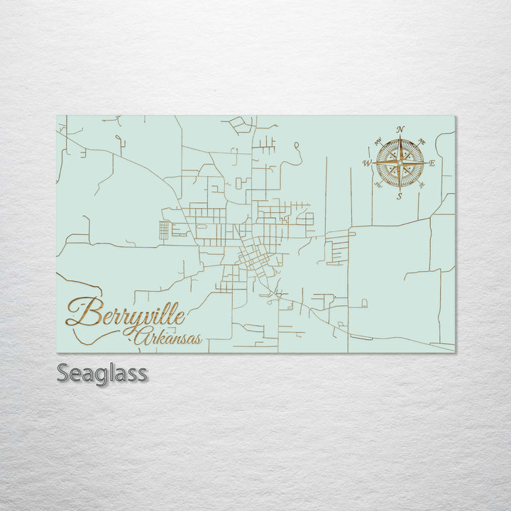 Berryville, Arkansas Street Map