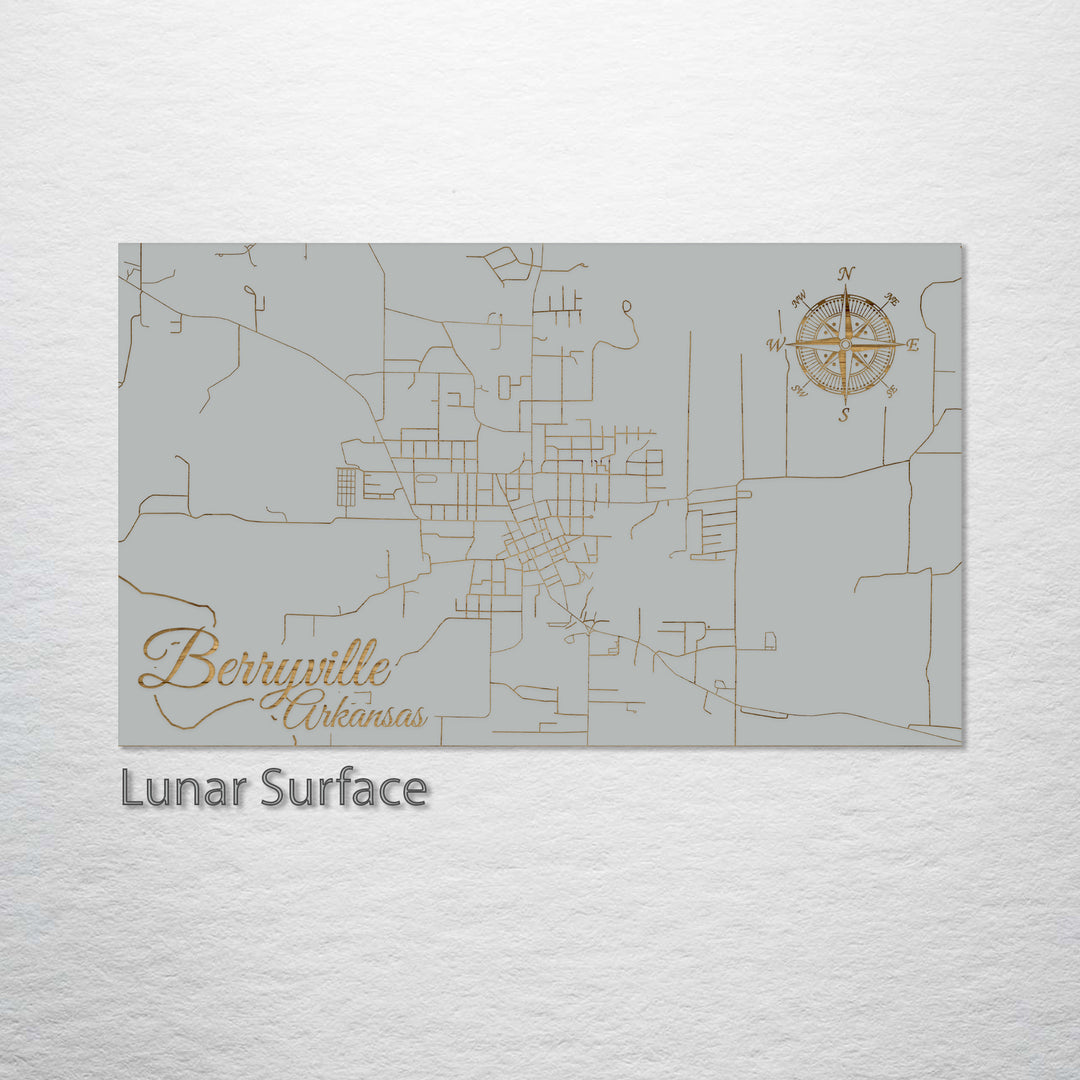 Berryville, Arkansas Street Map