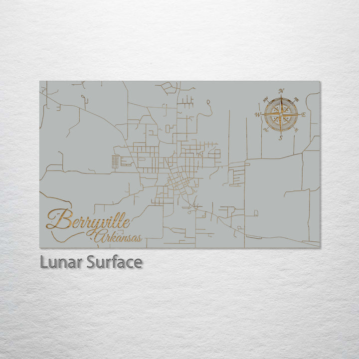 Berryville, Arkansas Street Map