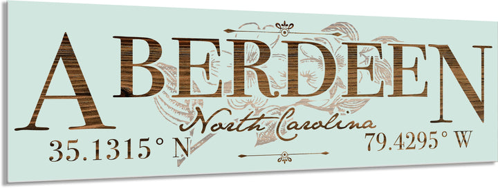 FP1371 - Aberdeen Dogwood, NC Engraved Stick (Standard)