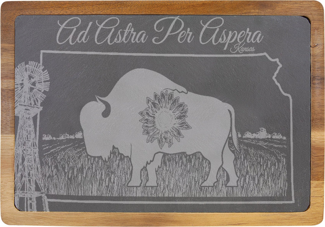FP1657 - Ad Astra Kansas Slate Cutting Board (Standard)