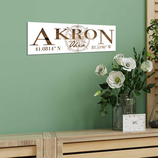 Akron, Ohio Stick